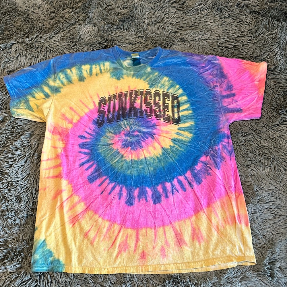 Tie dye T-Shirt Sunkissed unisex EUC